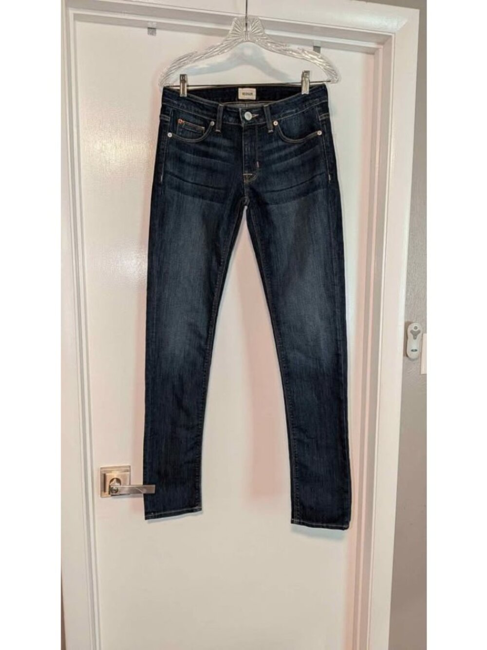 HUDSON Krista Super Skinny Jeans Women's Size 28 NWT Dark Wash Denim